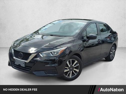 Super Black 2020 Nissan Versa 1.6 SV