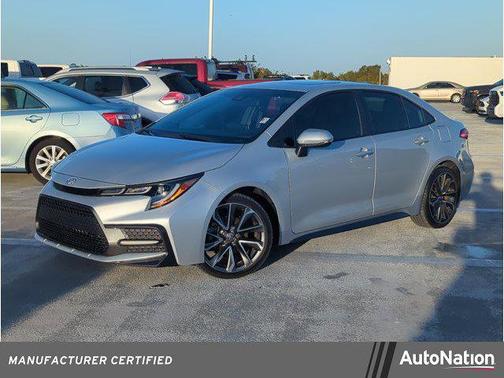 Classic Silver Metallic 2022 Toyota Corolla XSE
