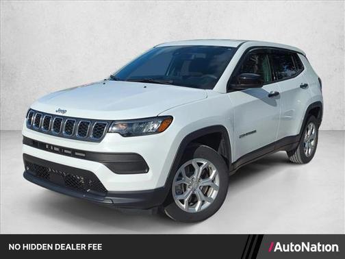 Bright White Clearcoat 2024 Jeep Compass Sport