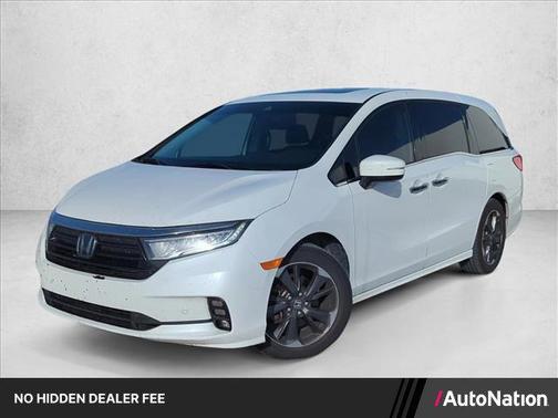 Platinum White Pearl 2022 Honda Odyssey Elite