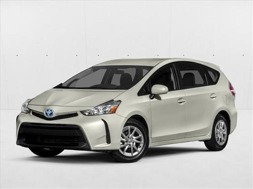 Blizzard Pearl 2017 Toyota Prius v Two
