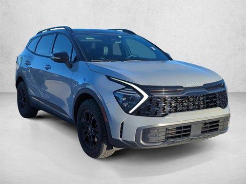 Wolf Gray/Ebony Black Roof 2023 Kia Sportage S