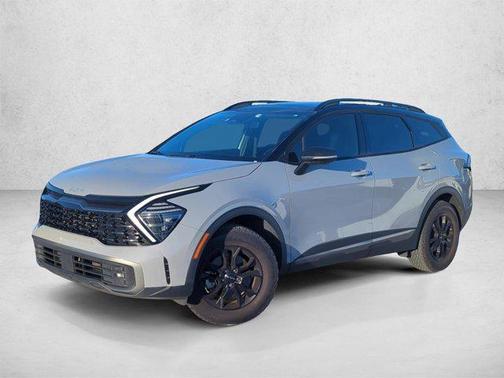Wolf Gray/Ebony Black Roof 2023 Kia Sportage S
