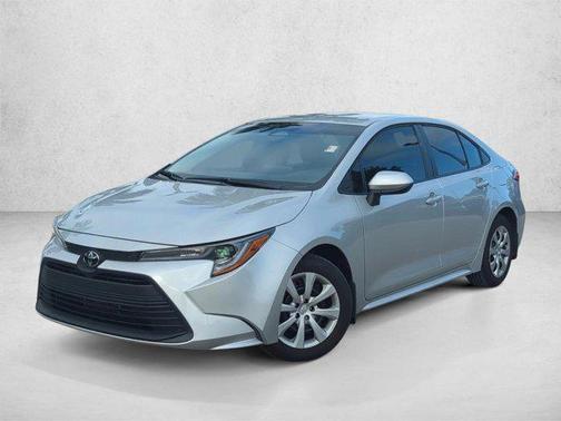 Classic Silver Metallic 2025 Toyota Corolla LE