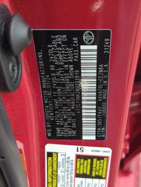 Supersonic Red 2024 Toyota Camry LE
