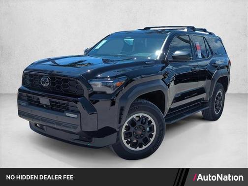 Black 2026 Toyota 4Runner TRD Off Road Premium