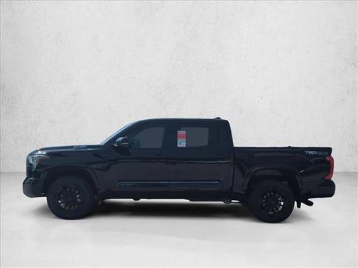Midnight Black Metallic 2025 Toyota Tundra Hybrid Platinum