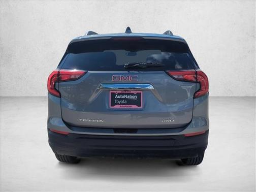 Satin Steel Metallic 2018 GMC Terrain SLE