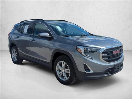 Satin Steel Metallic 2018 GMC Terrain SLE