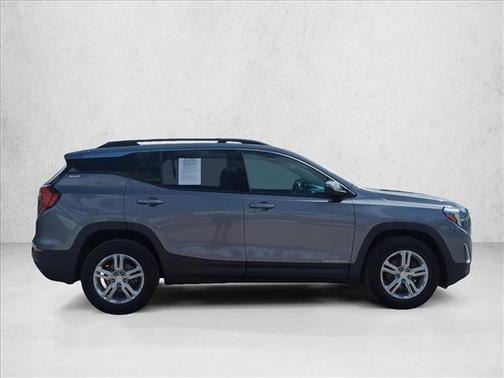 Satin Steel Metallic 2018 GMC Terrain SLE