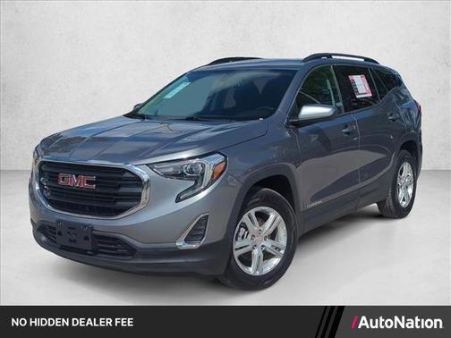 Satin Steel Metallic 2018 GMC Terrain SLE