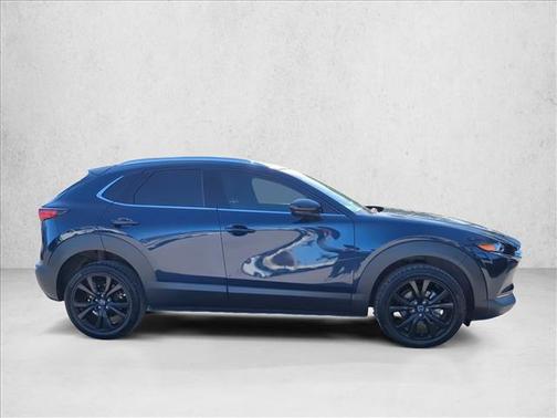Deep Crystal Blue Mica 2022 Mazda CX-30 2.5 Turbo Premium Plus Package