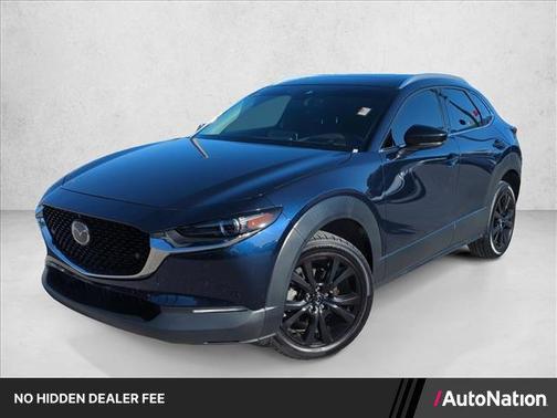 Deep Crystal Blue Mica 2022 Mazda CX-30 2.5 Turbo Premium Plus Package