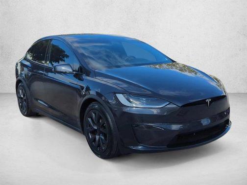 Stealth Grey 2024 Tesla Model X Long Range