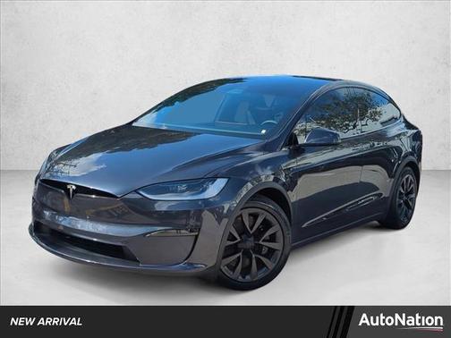 Stealth Grey 2024 Tesla Model X Long Range