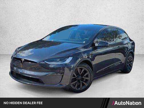 Stealth Grey 2024 Tesla Model X Long Range