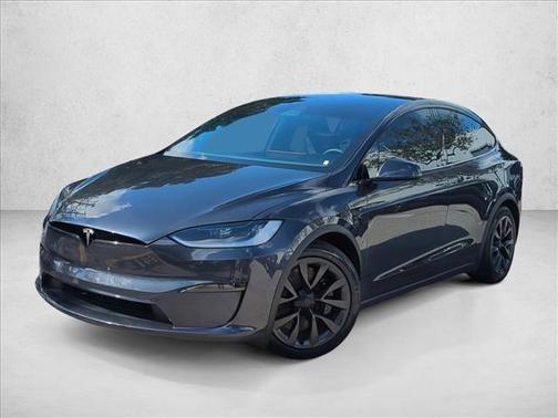 Stealth Grey 2024 Tesla Model X Long Range