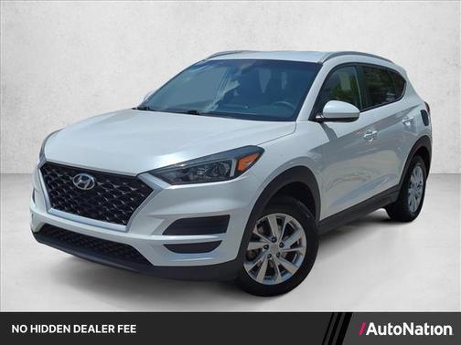 Cream White 2020 Hyundai TUCSON Value