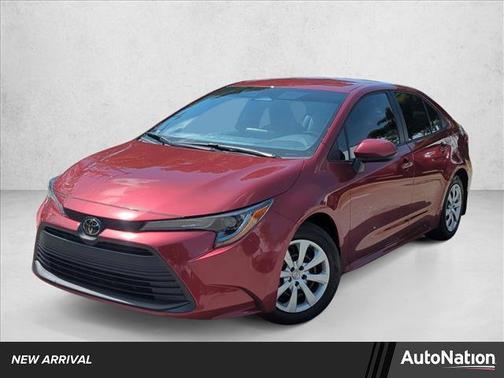Ruby Flare Pearl 2025 Toyota Corolla LE