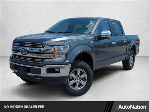 Silver/Gray 2018 Ford F-150 Lariat