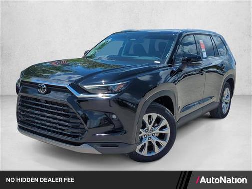 Midnight Black Metallic 2026 Toyota Grand Highlander Hybrid Limited