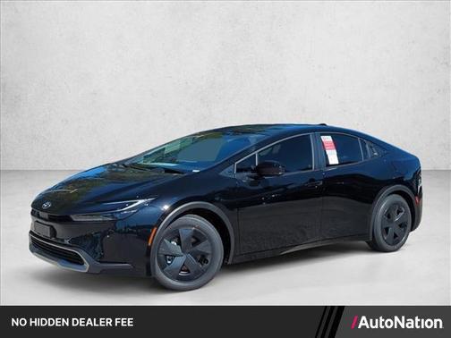 Midnight Black Metallic 2026 Toyota Prius Plug-In Hybrid SE