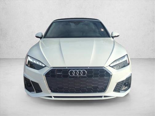 Ibis White/Black Roof 2023 Audi A5 45 S line Premium Plus