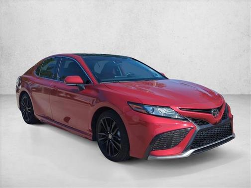 Supersonic Red 2021 Toyota Camry XSE