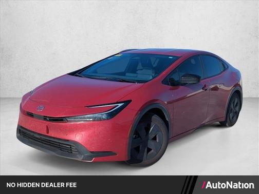 Supersonic Red 2025 Toyota Prius LE