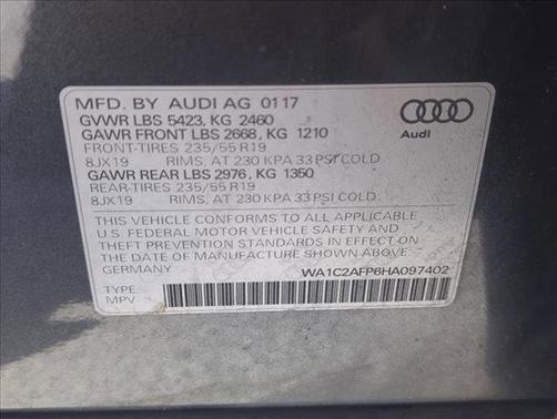 2017 Audi Q5 2.0T Premium