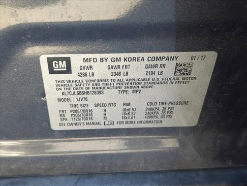 2017 Chevrolet Trax LT