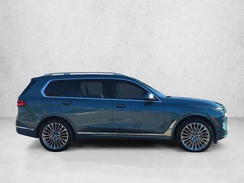 Blue Ridge Mountain Metallic 2024 BMW X7 xDrive40i