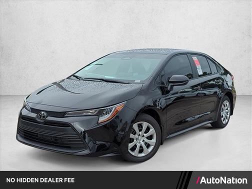 Midnight Black Metallic 2026 Toyota Corolla LE