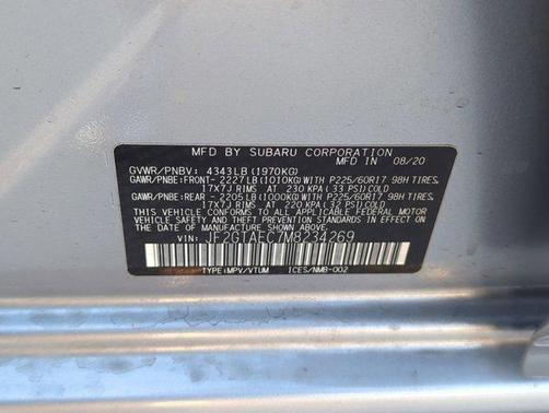 2021 Subaru Crosstrek Premium