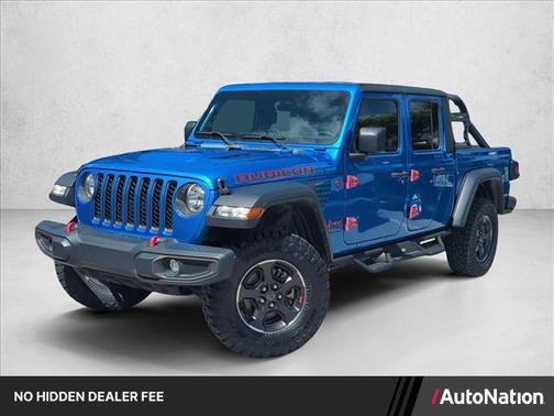 Hydro Blue Pearlcoat 2023 Jeep Gladiator Rubicon