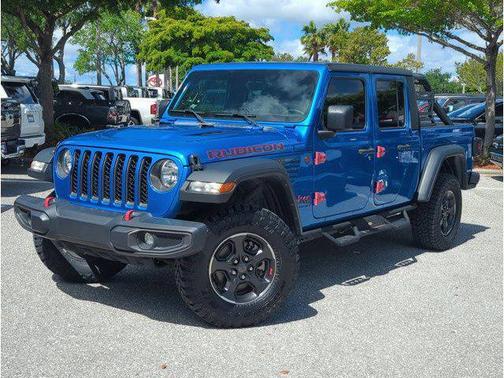 Hydro Blue Pearlcoat 2023 Jeep Gladiator Rubicon