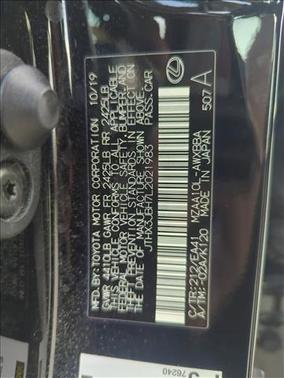 Obsidian 2020 Lexus UX 200 Base