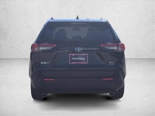 Midnight Black Metallic 2025 Toyota RAV4 Hybrid XLE