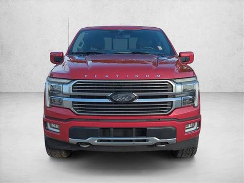 Rapid Red Metallic Tinted Clearcoat 2024 Ford F-150 Platinum