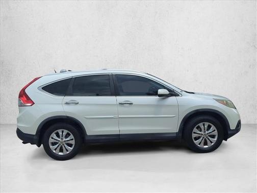 White 2014 Honda CR-V EX-L