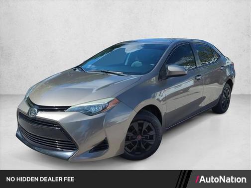 Falcon Gray Metallic 2018 Toyota Corolla LE ECO