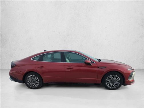 Ultimate red 2024 Hyundai SONATA Hybrid Limited