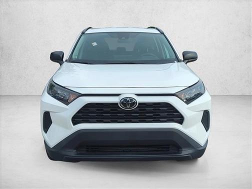 Super White 2021 Toyota RAV4 LE