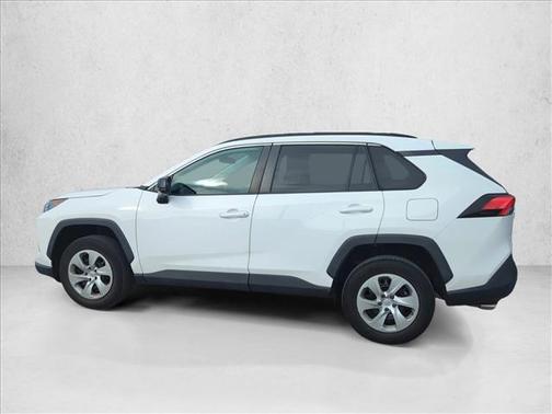 Super White 2021 Toyota RAV4 LE