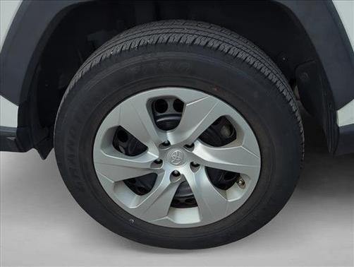 Super White 2021 Toyota RAV4 LE