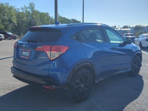Aegean Blue Metallic 2021 Honda HR-V 2WD Sport