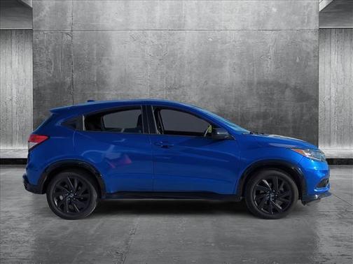 Aegean Blue Metallic 2021 Honda HR-V 2WD Sport
