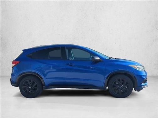 Aegean Blue Metallic 2021 Honda HR-V 2WD Sport