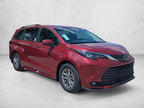 Ruby Flare Pearl 2026 Toyota Sienna XLE