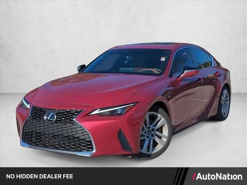 Matador Red Mica 2025 Lexus IS 300 Base